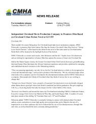 Independent Cleveland Movie Production Company to Premiere ...