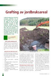 GrÃ¸fting av jordbruksareal - Norsk LandbruksrÃ¥dgiving Hordaland