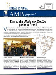 Campanha Mude um Destino - AMB