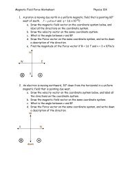 Physics 104 Sample Final Exam Questions 1 S A P Q