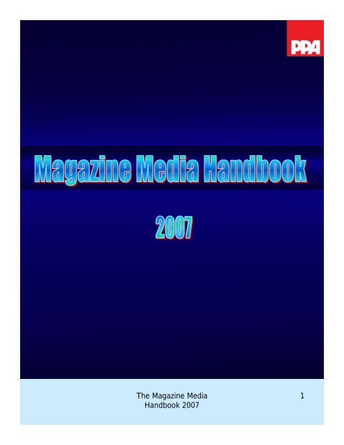 The Magazine Media Handbook 2007 1 - Interactive Digital Media