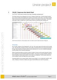 What is new in TILOS 7 - Linear project GmbH