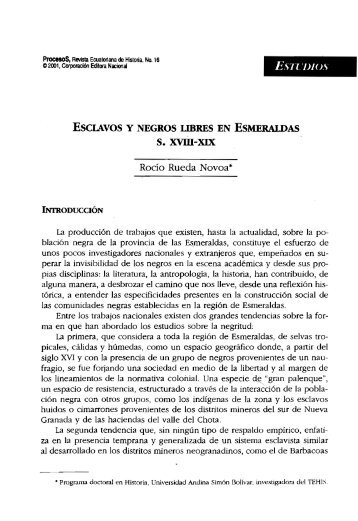 S. xvm ... XIX - Repositorio UASB-Digital - Universidad Andina ...