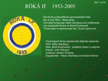 Ãrnbergare fanns det gott om i RÃ¶kÃ¥ IF - Extrasida.se