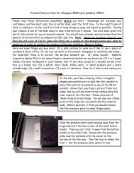 ProSeal Instructions for Olympus 35RC (and possibly 35DC)