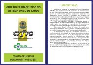 GUIA PARA FARMACÃUTICOS QUE ATUAM NO SUS - CRF-RS - .pdf