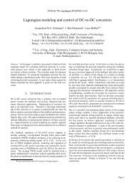 Lagrangian modeling and control of DC-to-DC converters - ITM