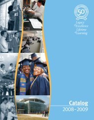 2008-2009 Catalog - Prince George's Community College