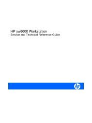 HP xw8600 Workstation - Fofic