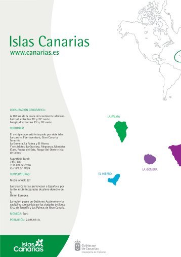 Descarga el Mapa de las Islas Canarias (PDF)
