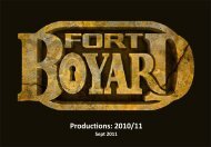 Fort Boyard Productions 2010-2011 - Zodiak Rights