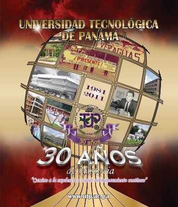 Suplemento de Aniversario - Universidad TecnolÃ³gica de PanamÃ¡