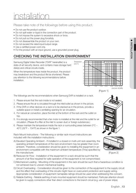 User Manual Samsung SRD-470D/470DC DVR