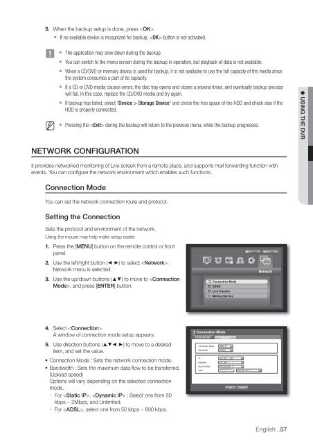 User Manual Samsung SRD-470D/470DC DVR