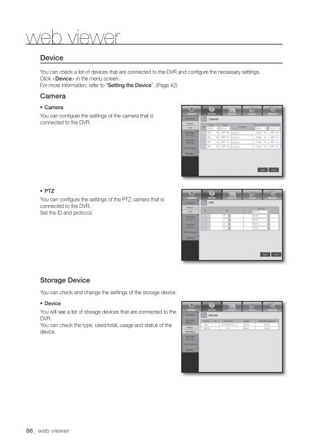 User Manual Samsung SRD-470D/470DC DVR