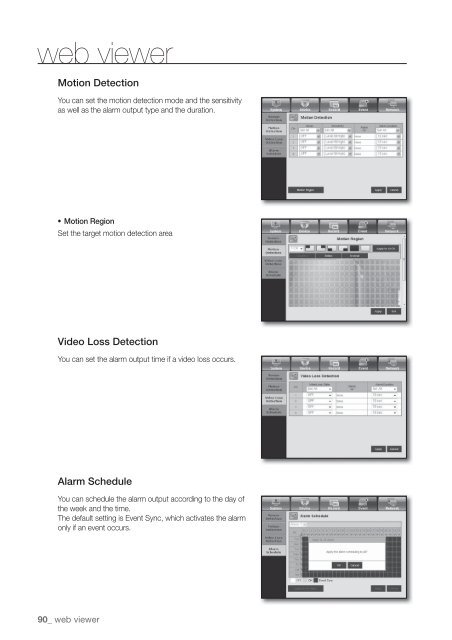 User Manual Samsung SRD-470D/470DC DVR