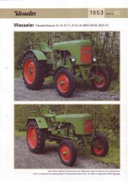 Wesseler W 15, 17, 24, 28, 32, 40 WL 36 - Wesseler Club