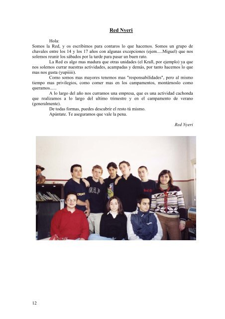 Revista del 35 - Scouts MSC