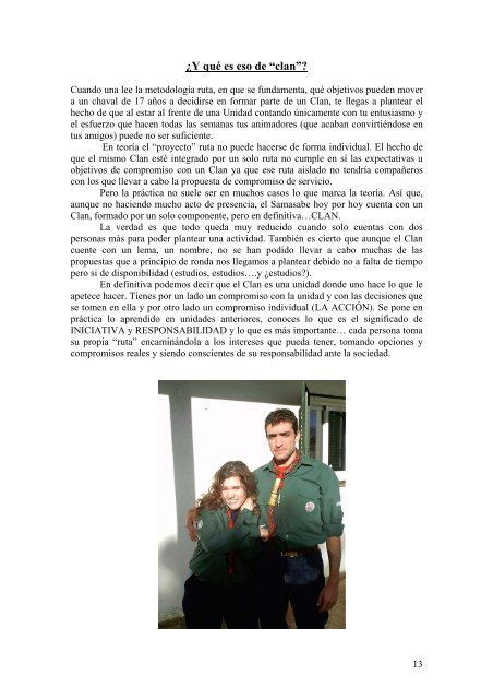 Revista del 35 - Scouts MSC