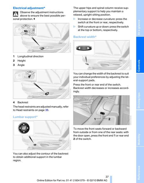 2011 1 Series Owner's Manual without iDrive - Irvine BMW