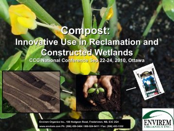 Envirem Organics Inc. - Compost Council of Canada