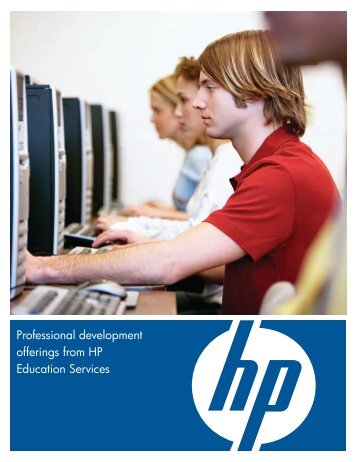 HP Education & Training services - Digital Learning Environments