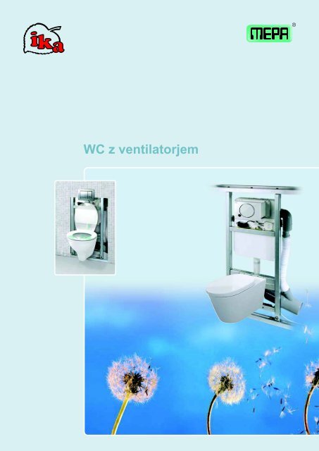 Mepa WC z ventilatorjem