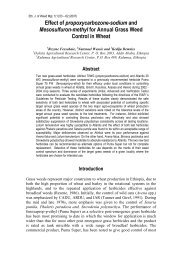 Effect of propoxycarbozone-sodium and Mesosulfuron-methyl for ...