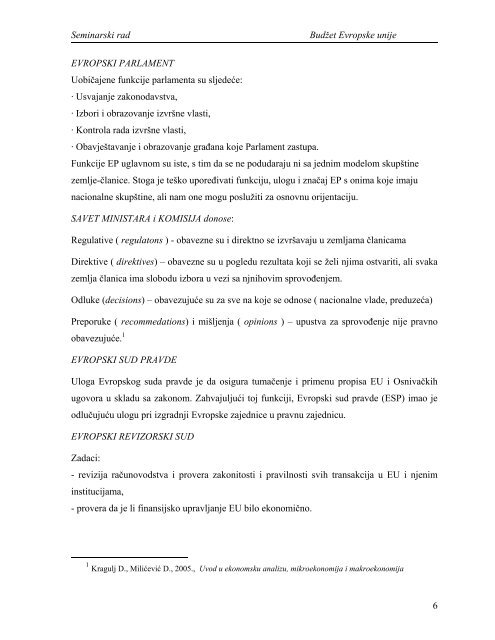 Seminarski rad Bojana Misic 499-07 - Ekonomija - Fakultet ...