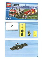 Lego City 7945 2-3 Le camion de pompiers - Mes Notices De Jouets