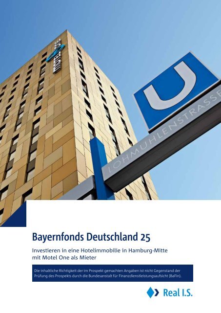 Bayernfonds Deutschland 25 - Real IS
