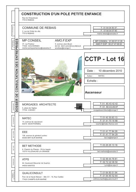 Lot 16 - Ascenseur