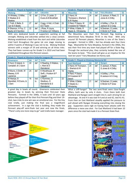 TO DOWNLOAD THE 2012 RNSWBA ANNUAL ... - Bowls NSW