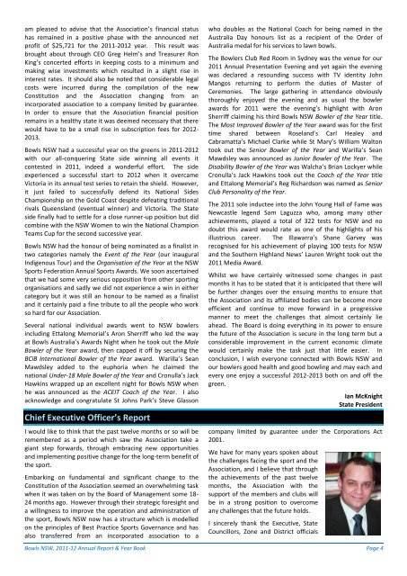 TO DOWNLOAD THE 2012 RNSWBA ANNUAL ... - Bowls NSW