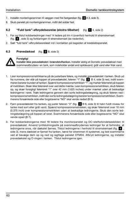 600346029 DTM04 Dometic tank monitor system manual