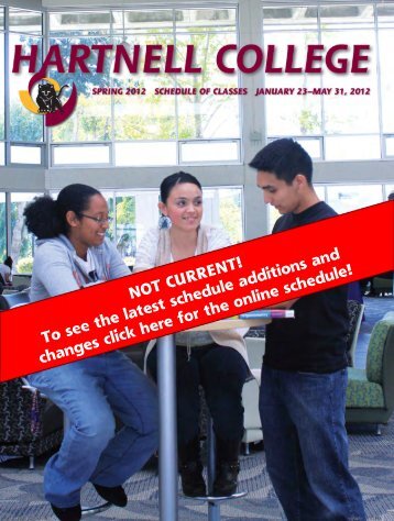 Student Full Semester Calendar - Hartnell College