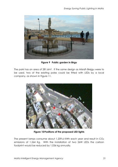 ENERGY SAVING PUBLIC LIGHTING IN MALTA - MIEMA