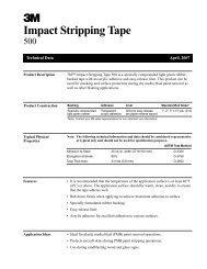 Impact Stripping Tape 500 - 3M