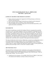 FIVE YEAR STRATEGIC PLAN - SPRING 2010 REVISED - April 8 ...