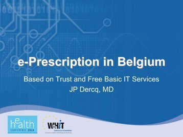 e-Prescription in Belgium