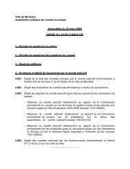 SÃ©ance ordinaire du 22 mars 2004 (pdf) - Ville de MontrÃ©al