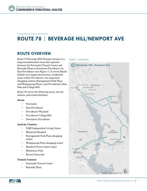 ROUTE 78 | BEVERAGE HILL/NEWPORT AVE - ripta