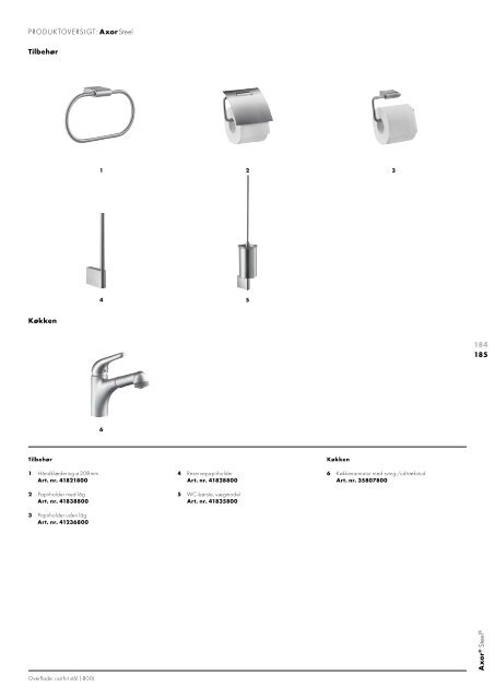 Axors samlede katalog: The Collections - Hansgrohe