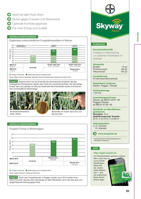 Agrar Berater Frühjahr 2014 - Bayer CropScience Deutschland GmbH