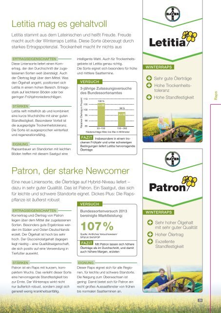 Agrar Berater Frühjahr 2014 - Bayer CropScience Deutschland GmbH