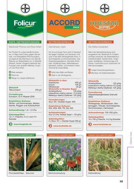 Agrar Berater Frühjahr 2014 - Bayer CropScience Deutschland GmbH