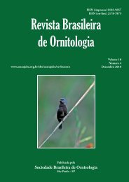 Capa 18(4) - fechada.indd - Sociedade Brasileira de Ornitologia