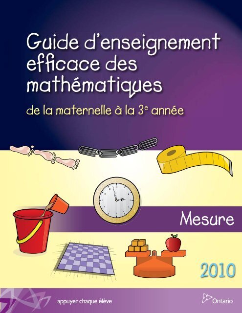 Guide d'enseignement efficace des mathématiques - L'@telier