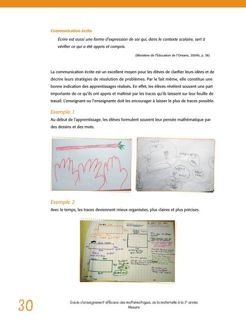 Guide d'enseignement efficace des mathématiques - L'@telier