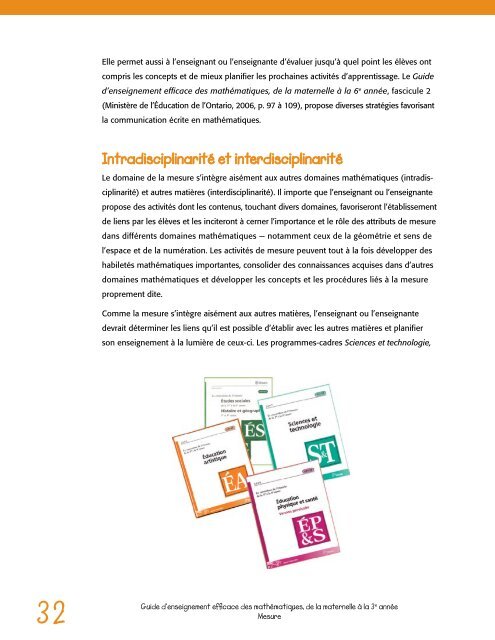 Guide d'enseignement efficace des mathématiques - L'@telier